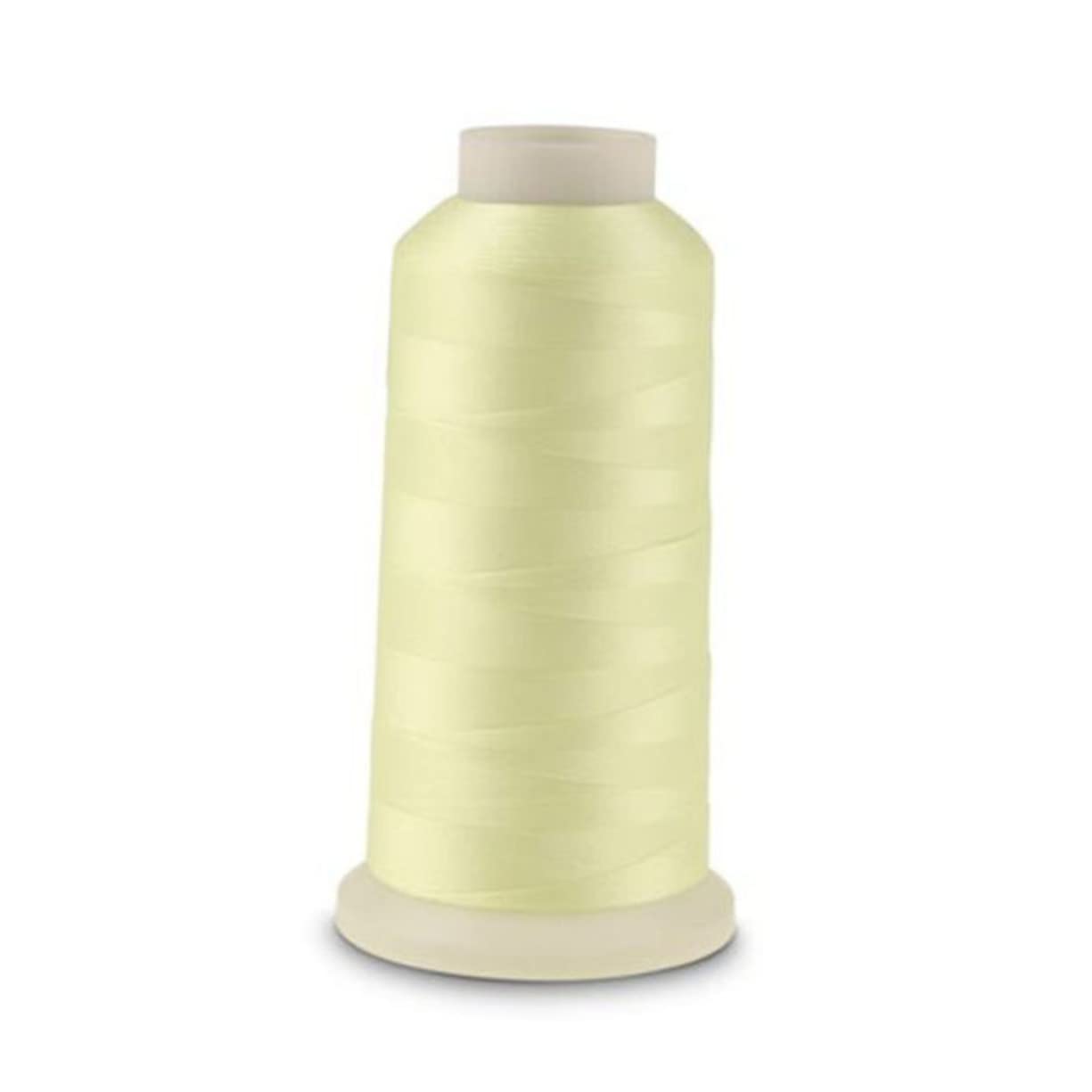 TEHAUX 2piezas Hilo De Bordar Glow in The Dark De Yards Amarillo Para Costura y Manualidades Creativas