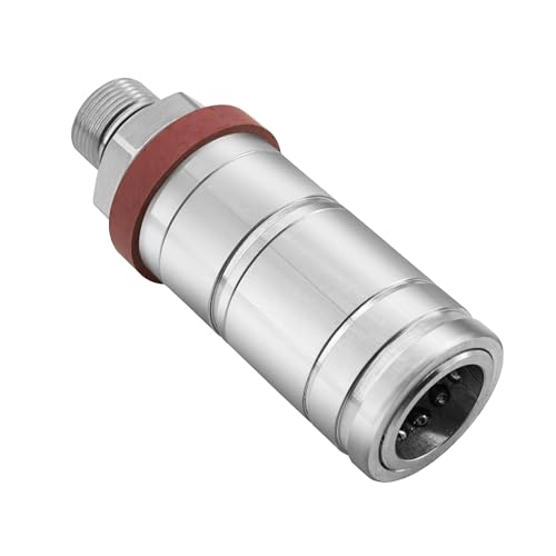 Image of AL166181 AL200979 Pull Push Type Breakaway Hydraulic Female Quick Coupler /Coupling with Dust Cap Compatible with JD 6410 6400 6420 7430