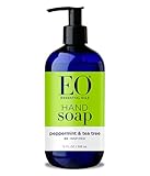EO Hand Soap: Peppermint and Tea Tree, 12 Ounce (Pack of 3)