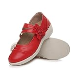 Hauteur du talon : 3,5 cm Ajvani Femmes Semelle antidérapante Large Talon compensé rembourré Chaussures de Confort Babies Pointure 7 40