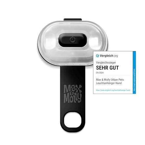 Max & Molly Rechargeable LED Dog Collar Light -...