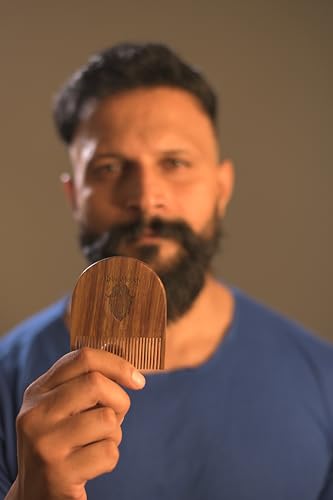 Image of UrbanMooch 5 in 1 Beard Grooming Kit for Men | Face & Beard Wash with Growth Oil, Wax, Brush & Comb | Best Gift for Man | Complete Care solution in One Kit