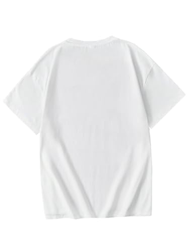 Girls' Graphic Tees Short Sleeve Crewneck T Shirt Preppy Cute Tops Casual Summer Tee Tops2