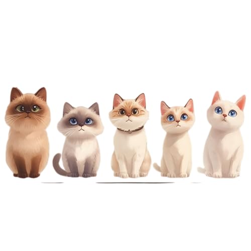 Vinilos Decorativos de Gatitos Adorables en PVC