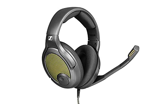 DROP + Sennheiser PC38X Gaming Headset â Noise-Cancelling Microphone with Over-Ear Open-Back Design, Velour Earpads, Compatible with PC, Gaming Consoles, and Mobile Devices, Black (Renewed)