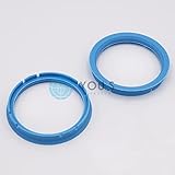 2 x ZENTRIERRINGE DISTANZRING für ALUFELGEN FZ51 73,0 - 64,1 mm CMS, DBV, Proline Wheels, Schmidt Revolution