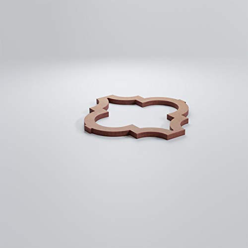 Image of Ekena Millwork WALW08X08X0375MRKMF Marrakesh 3 /8 inchT Decorative Fretwork Wall Panels, 7 3 /8 inchW X 7 3 /8 inchH, MDF