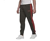 adidas originals hose orange 3-Streifen Band an den Seitennähten.