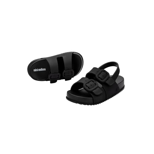 Image of mini melissa Cozy Jelly Sandals for Toddlers & Little Kids - Summer Sandal w /Adjustable Back Strap, Jelly Shoes for Girls & Boys