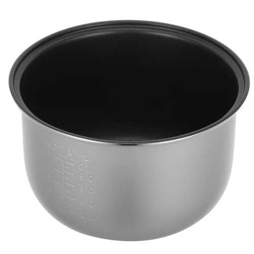 STOBAZA Olla a presión eléctrica antiadherente de aleación de aluminio de repuesto para olla arrocera, forro de calor rápido, cuenco de pulverización individual de 2 litros