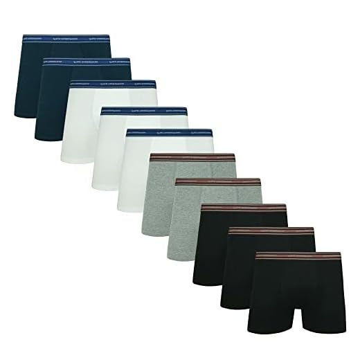 Kit 10 Cuecas Boxer Lupo