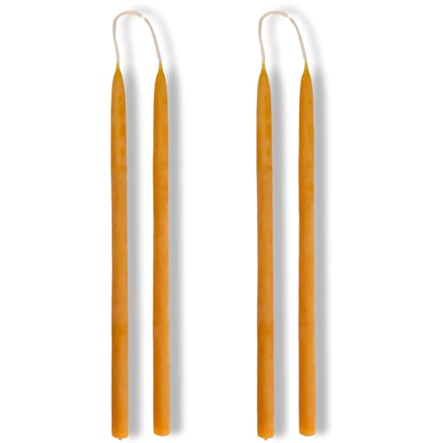 Bougies en cire d'abeille naturelle Candlestock, l'accessoire idéal pour vos dîners aux chandelles