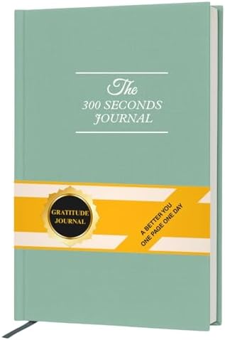 Gratitude Journal for Women & Men – 5 Minute Guided Daily Journal...
