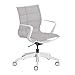 Sedus se:joy Bürostuhl, Drehstuhl, Konferenzstuhl, Designstuhl, Schreibtischstuhl Lichtgrau/weiß 86 x 78 x 99 cm