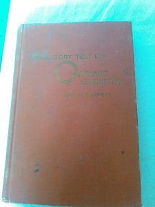 Hardcover Laboratory Text in Organic Chemistry Book