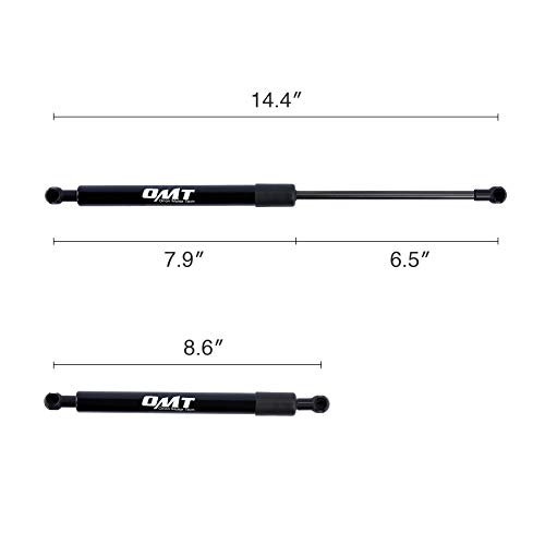 Omt Compatible With 09-22 Ram 1500 2500 3500 Pickup Tailgate Assist, Truck Tailgate Lift Assist Kit Compatible With 2009 2010 2011 2012 2013 2014 2015 2016 2017 2018 2019 2020 2021 2022 Dodge Ram #TOP6