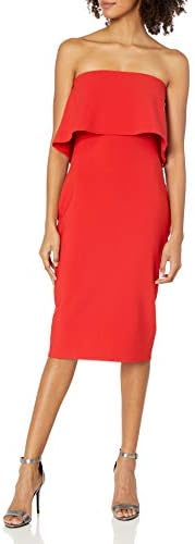 LIKELY Women's Driggs Dress, Scarlet, 2