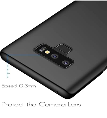 Image of Mobile Back Cover Case for Samsung Galaxy Note9, Sm-N960F|Ds, Sm-N960U, Sm-N9600|Ds (Silicone Case|CameraProtection|Black SC1510)