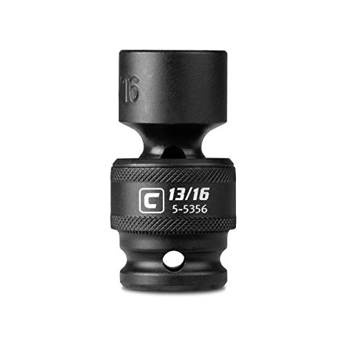 Capri Tools 13/16-Inch Universal Impact Socket, 1/2-Inch Drive, 6-Point, SAE (5-5356)