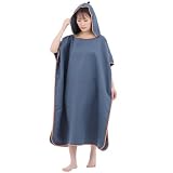 【unizom】 サウナ ポンチョ お着替え 【防災士監修＆新聞掲載】 サーフ サーフィン ラップタオル 着るタオル 大人 メンズ レディース