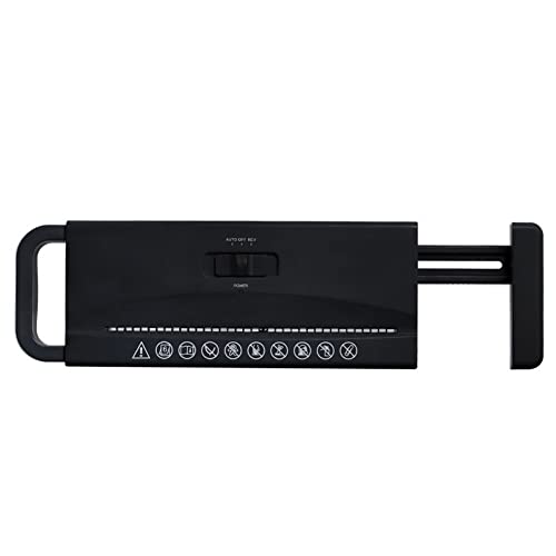 SHUBIAO-wcha Paper Shredder, Paper Shredders for Home Office, 6- Sheet Cross- Cut Shredder for Home Office Small and Portable Shredder