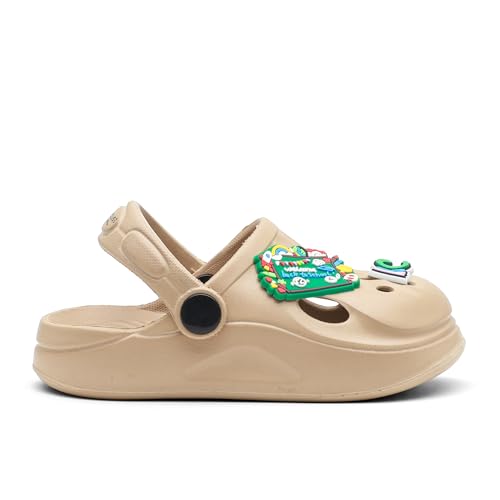 Image of ASIAN Kid's Casual Daily Used Walking Clogs with Ultra Soft Home Clogs Slipper for Boy's & Girl's Clogs-Junior