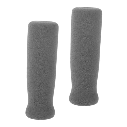 IWOWHERO 2個杖のハンドルグリップ交換用 高齢者向け松葉杖グリップ 滑り止め厚手素材 再利用可能 通気性あり 歩行補助具アクセサリー