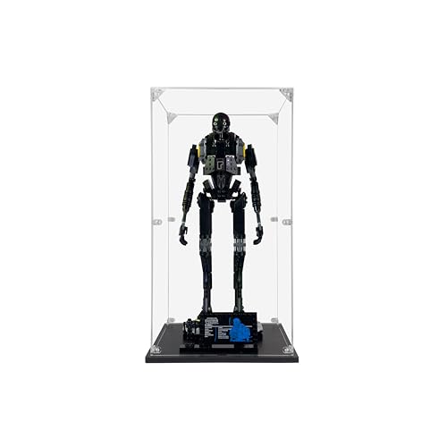 SONGLECTION Acrylic Display Case Compatible for LEGO K-2SO Security Droid #75434, Dustproof Display Case (Case Only) (Lego Sets are NOT Included)