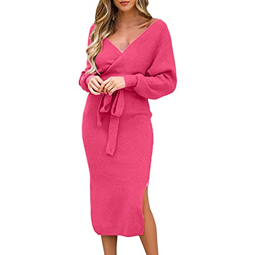 Robe portefeuille avec col en V pour cambrure sublimée et confort