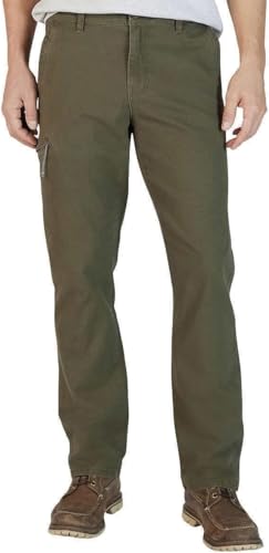 Weatherproof Vintage Men's Relaxed Fit Trevorland Flex Utility Stretch Canvas Pant 38x29 Green