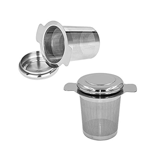 Colador De Té De Acero Inoxidable 304 Colador De Té De Malla Fina Reutilizable Colador De Té Para Té A Granel Colador De… - Imagen 4