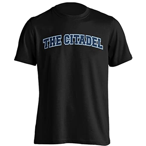 Sport Your Gear The Citadel Bulldogs Classic Arch T-Shirt - Black - Large