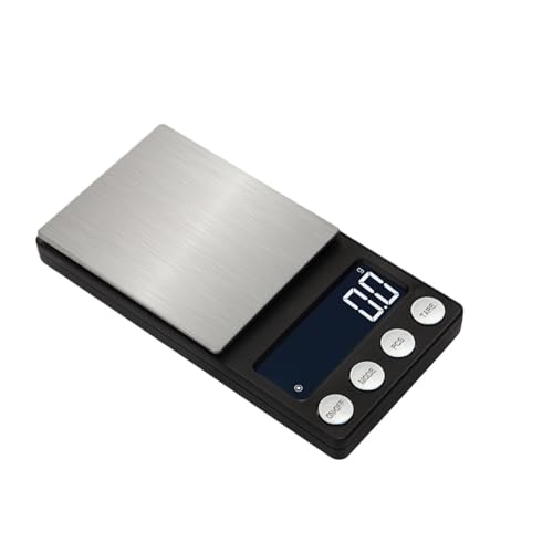 3pcs Portable Digital Kitchen Scale Set: 500g/0.1g & 200g/0.01g, LCD Display, Handheld, Accurate Weight Measurement for Cooking & Baking, Compact Design for Easy Storage