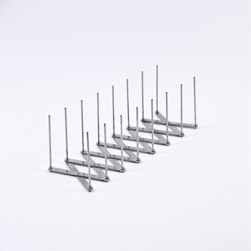Abtropfgestell Geschirr, Rippchenhalter, Spareribs Halter aus Edelstahl,Topfdeckelhalter, Geschirrständer für die KüchenthekeTrockenständer für Geschirr Abtropfgestell Geschirr, Rippchenhalter, Spareribs Halter aus Edelstahl,Topfdeckelhalter, Geschirrständer für die KüchenthekeTrockenständer für Geschirr
