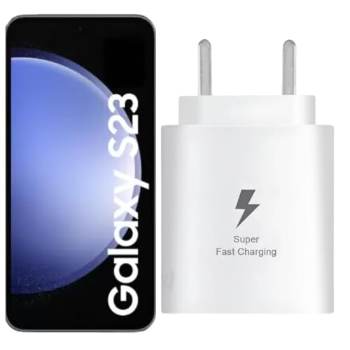 Image of 25w Wall Adapter Only | Turbo Power | for Rapid Charging | Compatible with Samsng Galaxy A04s A13 5G A23 5G A33 5G M13 M14 M33 M23 F13 - White