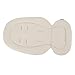 Generic Anti Slip Bottom Infant Car Seat Insert, Soft Cotton Stroller Cushion with Washable Cover, for Baby Strollers, High Chairs and More (Beige)