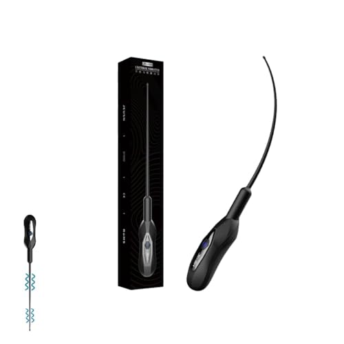 Image of Sex Toys for Men Vibrating Urethra Stimulation Smooth Urethral Sound Waterproof Male Masturbator USB 10 Vibration Modes Penis Plug Shaft Shocker OH-OT-275-A