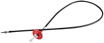 JJC Mechanical Shutter Release Cable with Bulb-Lock for Fujifilm & other SLR Cameras with Threaded Screw Hole Shutter Release Button (Red - Image 3