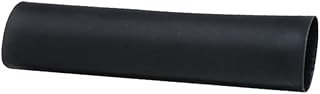 TopHomer Rubber Heat Shrink Tubing 4:1 Ratio Adhesive Heat Shrink Tubing Kit Anti-Corrosion with Hot Melt Glue Easy to Use Black (20Ã—32.8mm)