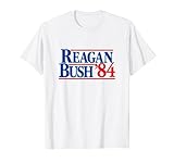 Reagan Bush '84 Vintage Republican T-Shirt