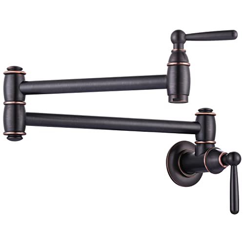 ARCORA Pot Filler Faucet Oil Rubbed Bronze Wall Mount