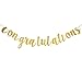 Congratulations Banner Gold Glitter Congratulations Graduation Banner Congratulations Banner Graduation 2023 Congratulations Graduation Party Decorations for College Graduation Party Decorations 2023