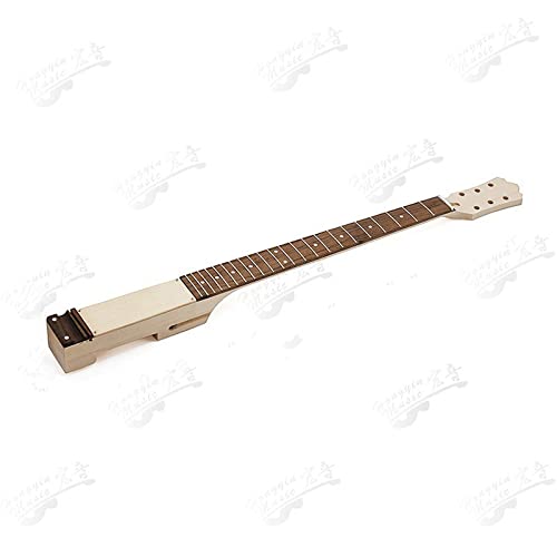 Gryf gitary elektrycznej Wyciszenie Ludowe Przenośna Składana Gitara Akustyczna Podróż DIY Zestaw Kombinacji Początkujący Praktyka Podróż Służbowa Klon Palisander Gitara