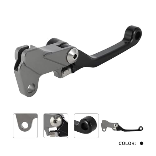 Leviers frein d'embrayage extensibles en aluminium forgé pour TTR110 2015-2025 - 2