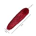 Yookat Faux Fox Tail Artificial Fox Tail Faux Cat Tail Fox Tail Cosplay for Halloween Costume (Red)