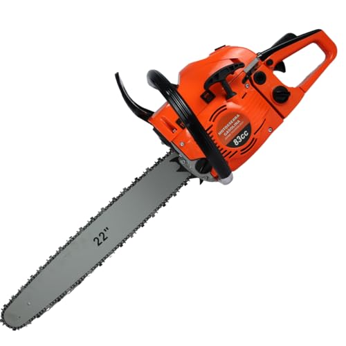 Motosserra a Gasolina Profissional 83cc Moto Serra Motoserra 3.5HP Com Oleo Sabre 20 Polegadas