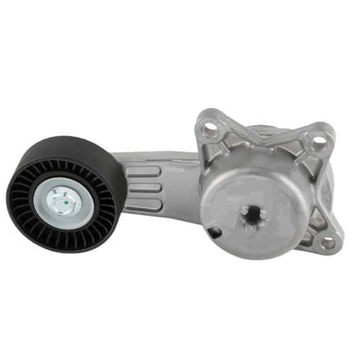 ADIGARAUTO Belt Tensioner Compatible with Mazda Tribute 2009-2011, Ford Escape 2009-2012, Ford Fusion 2010-2012, Mercury Milan 2010-2011, Mercury Mariner 2009-2011 (V6 3.0L w/ 1 Pulley)