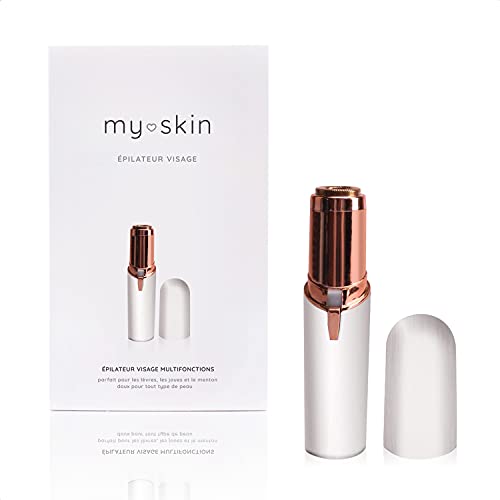 Rasoir Femme - Un rasoir electrique femme transportable - soin pour le visage sans risque - rasoir visage femme qui sera parfait en rasoir sourcil (1) Cover