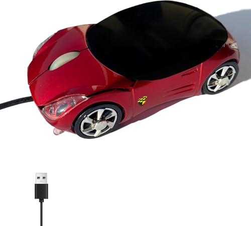 Souris 1000 DPI avec 2 phares LED et connexion USB Plug and Play
