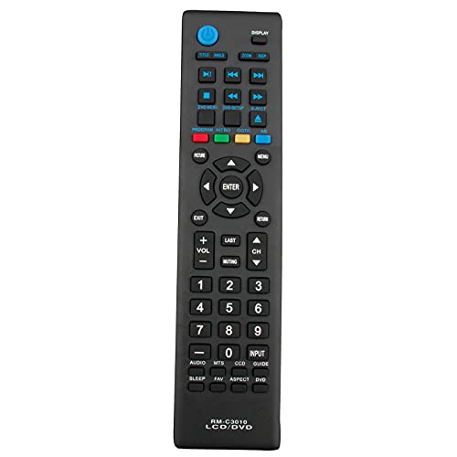 Télécommande RM-C3010 pour JVC TV LCD DVD 824520016 modèle LT-32DE74